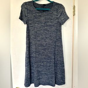 Blue short sleeve dress